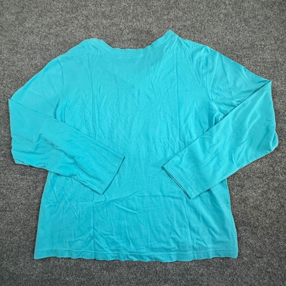 Back In The Saddle Women's Medium Western Studded Fringe Cotton Top Shirt - Picture 3 of 5